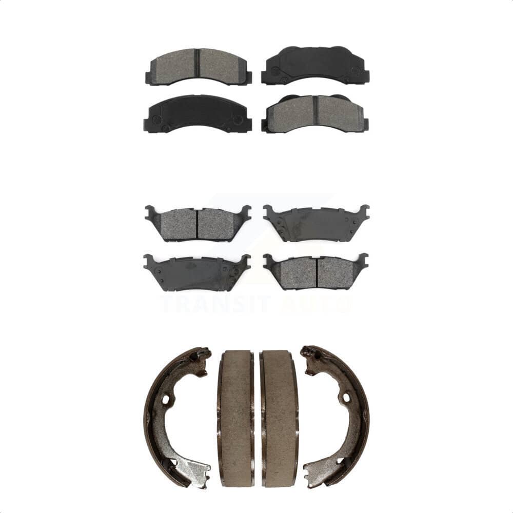 Transit Auto - KSN-100568 - Front and Rear Disc Brake Pad Kits