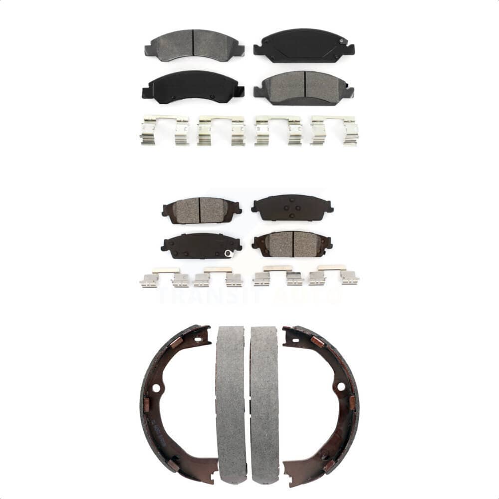 Transit Auto - KSN-100570 - Front and Rear Disc Brake Pad Kits