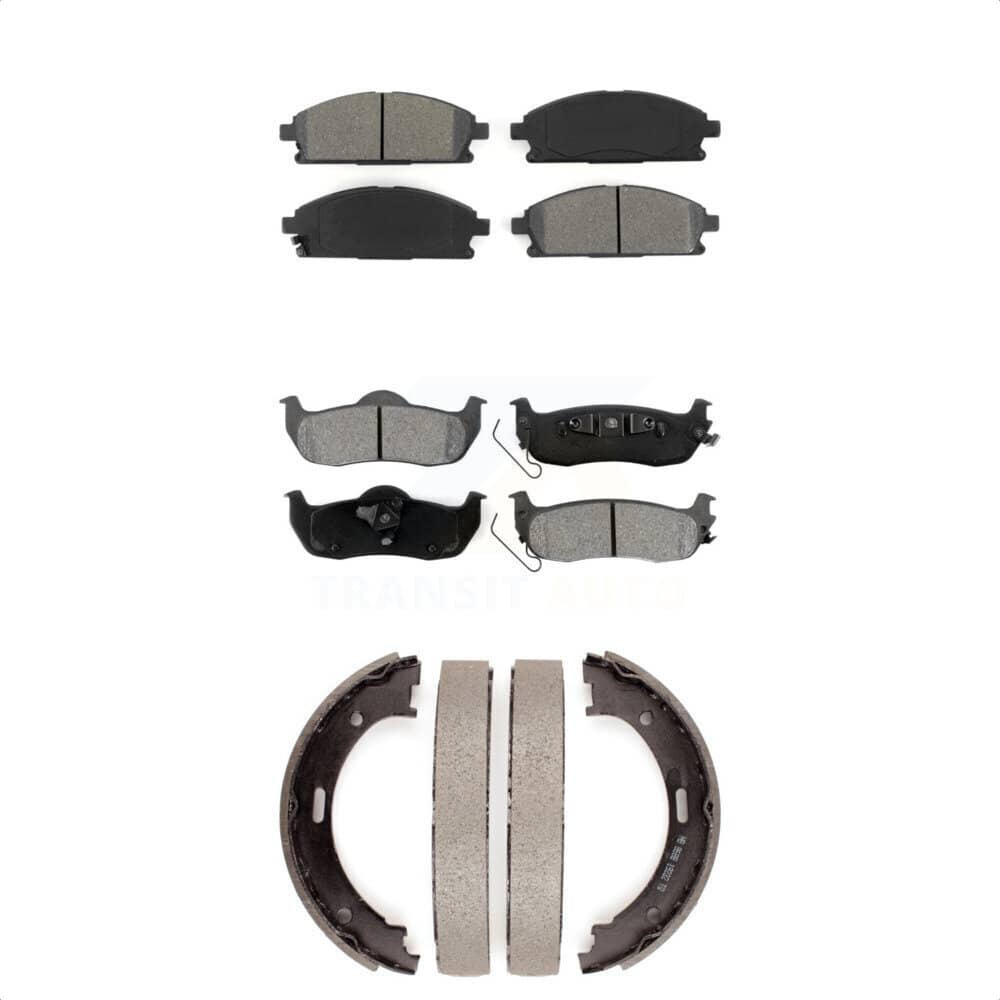 Transit Auto - KSN-100574 - Front and Rear Disc Brake Pad Kits