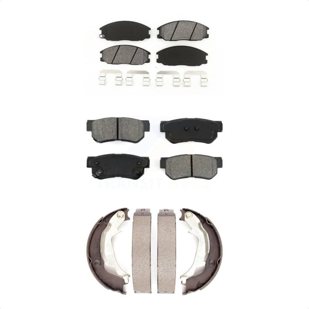 Transit Auto - KSN-100585 - Front and Rear Disc Brake Pad Kits