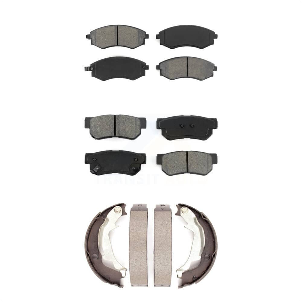 Transit Auto - KSN-100586 - Front and Rear Disc Brake Pad Kits