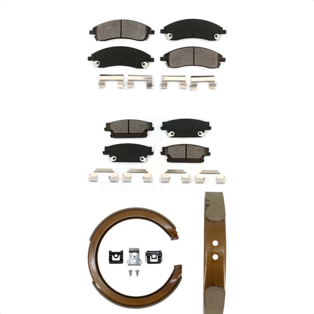 Transit Auto - KSN-100591 - Front and Rear Disc Brake Pad Kits