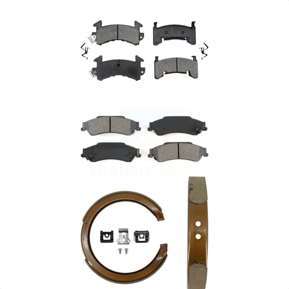 Transit Auto - KSN-100596 - Front and Rear Disc Brake Pad Kits