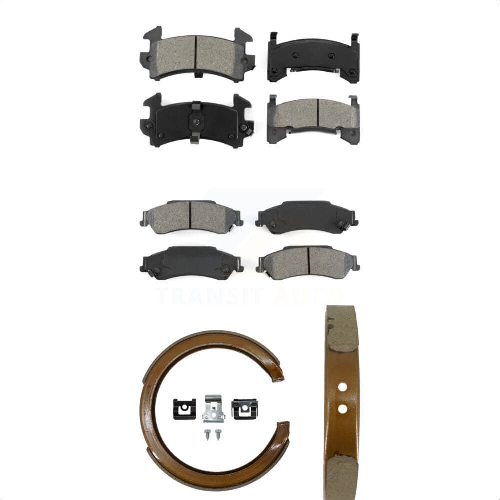 Transit Auto - KSN-100597 - Front and Rear Disc Brake Pad Kits