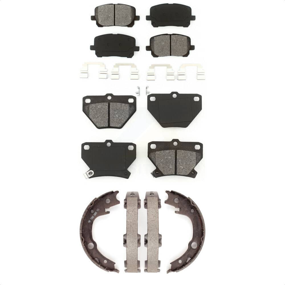 Transit Auto - KSN-100601 - Front and Rear Disc Brake Pad Kits