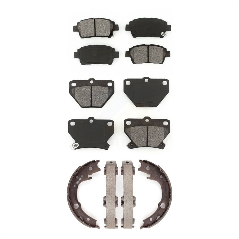 Transit Auto - KSN-100604 - Front and Rear Disc Brake Pad Kits