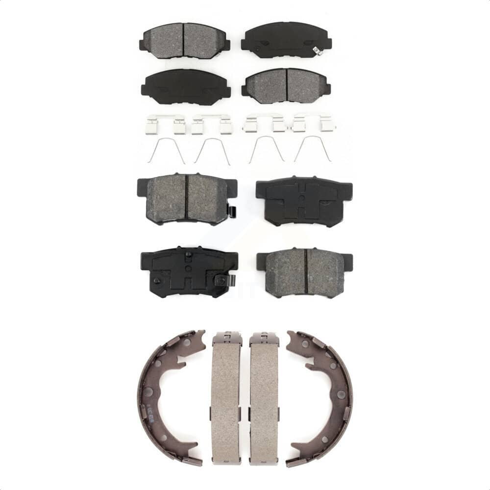 Transit Auto - KSN-100612 - Front and Rear Disc Brake Pad Kits