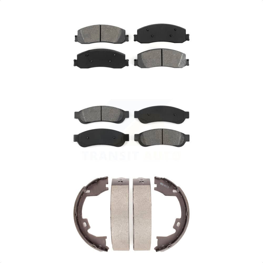 Transit Auto - KSN-100634 - Front and Rear Disc Brake Pad Kits