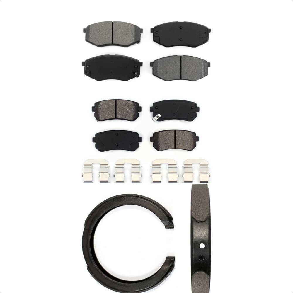 Transit Auto - KSN-100638 - Front and Rear Disc Brake Pad Kits