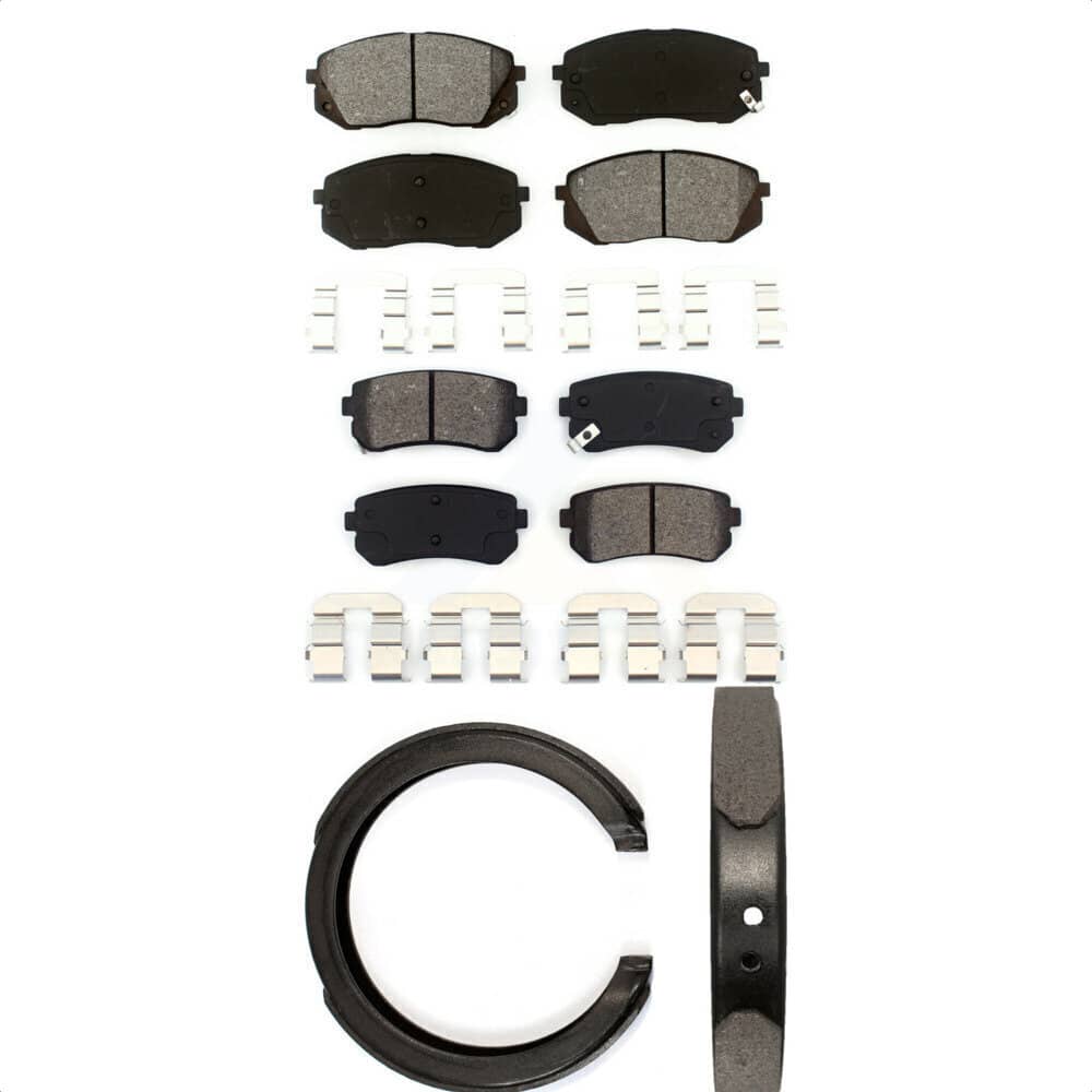 Transit Auto - KSN-100639 - Front and Rear Disc Brake Pad Kits