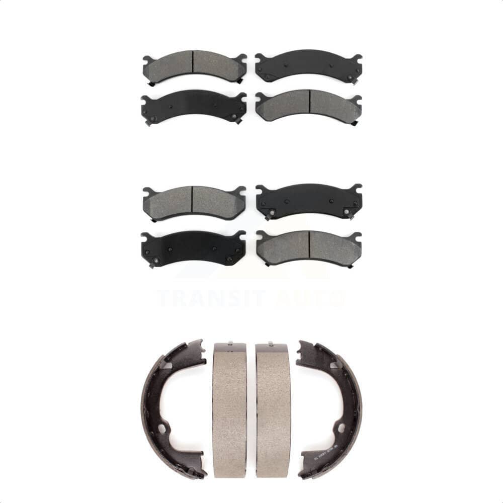 Transit Auto - KSN-100645 - Front and Rear Disc Brake Pad Kits