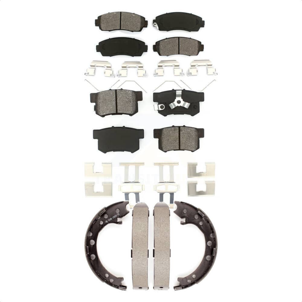 Transit Auto - KSN-100648 - Front and Rear Disc Brake Pad Kits