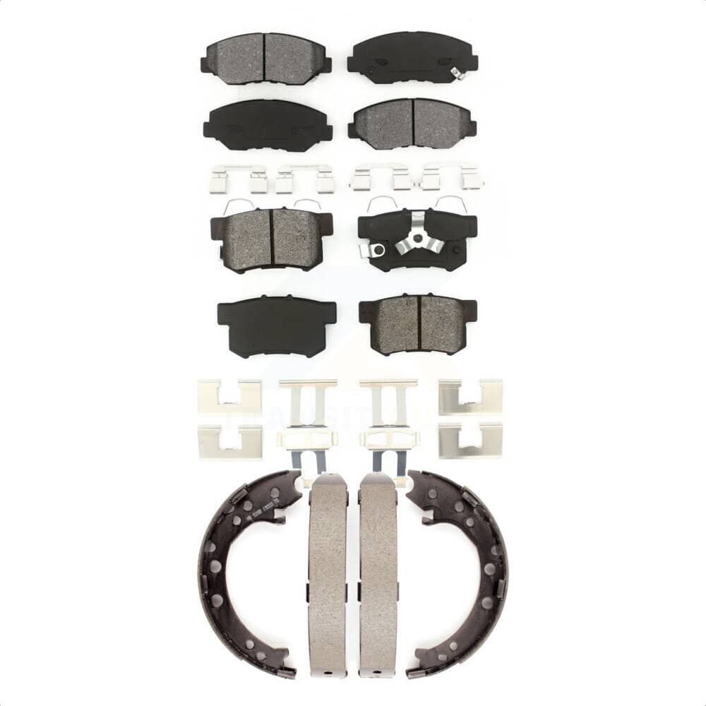 Transit Auto - KSN-100649 - Front and Rear Disc Brake Pad Kits