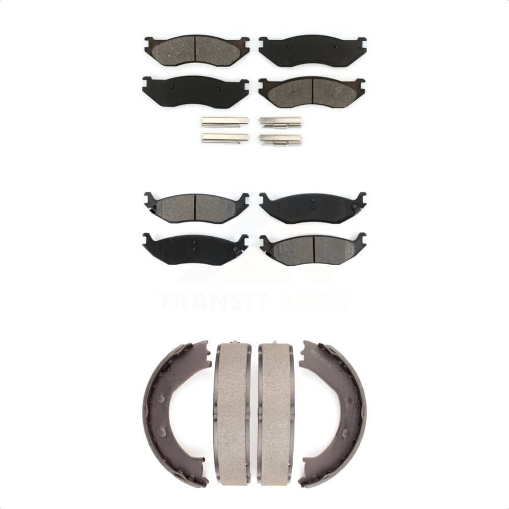 Transit Auto - KSN-100680 - Front and Rear Disc Brake Pad Kits