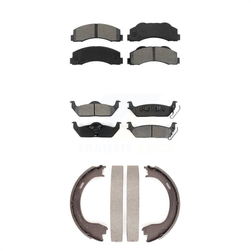 Transit Auto - KSN-100686 - Front and Rear Disc Brake Pad Kits