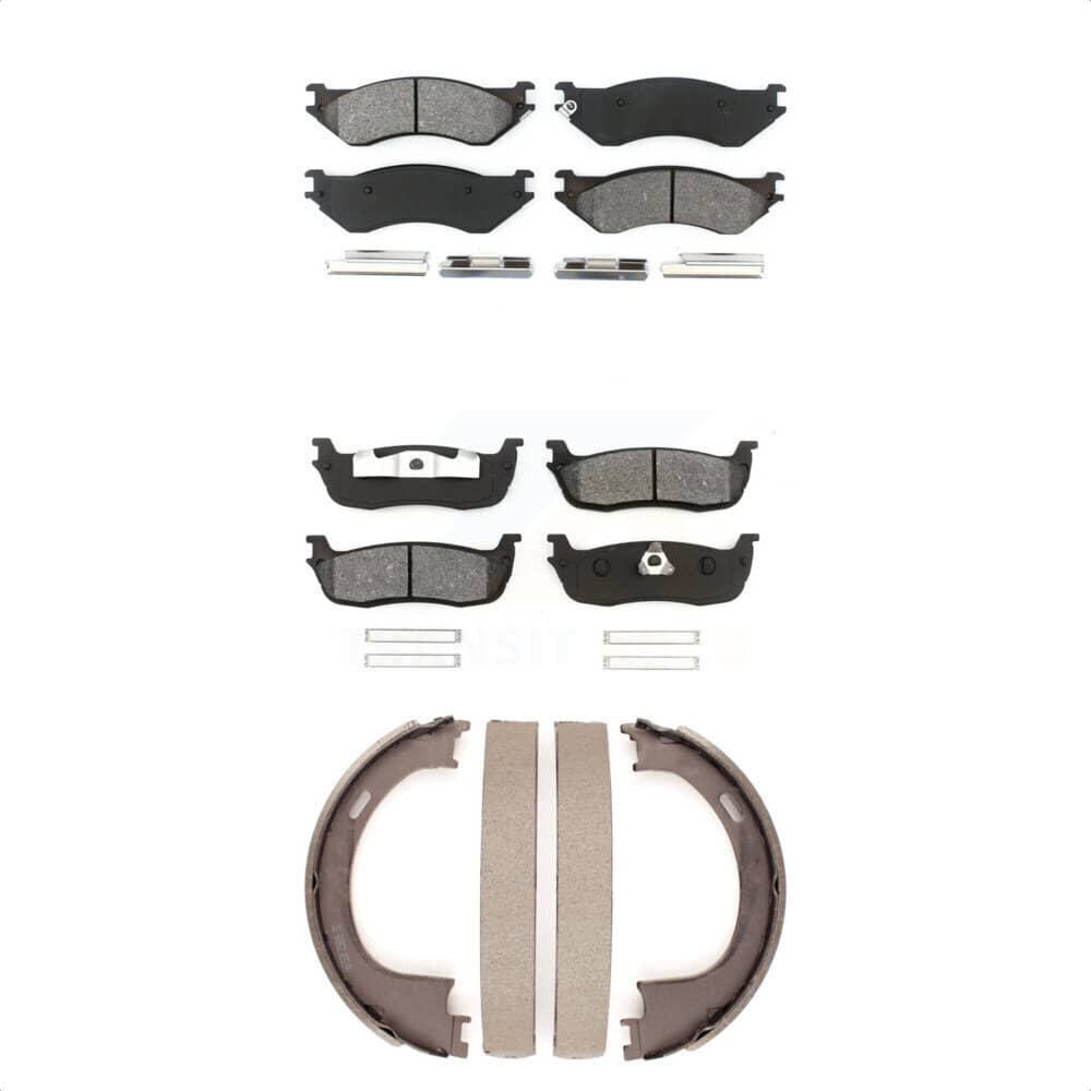 Transit Auto - KSN-100688 - Front and Rear Disc Brake Pad Kits