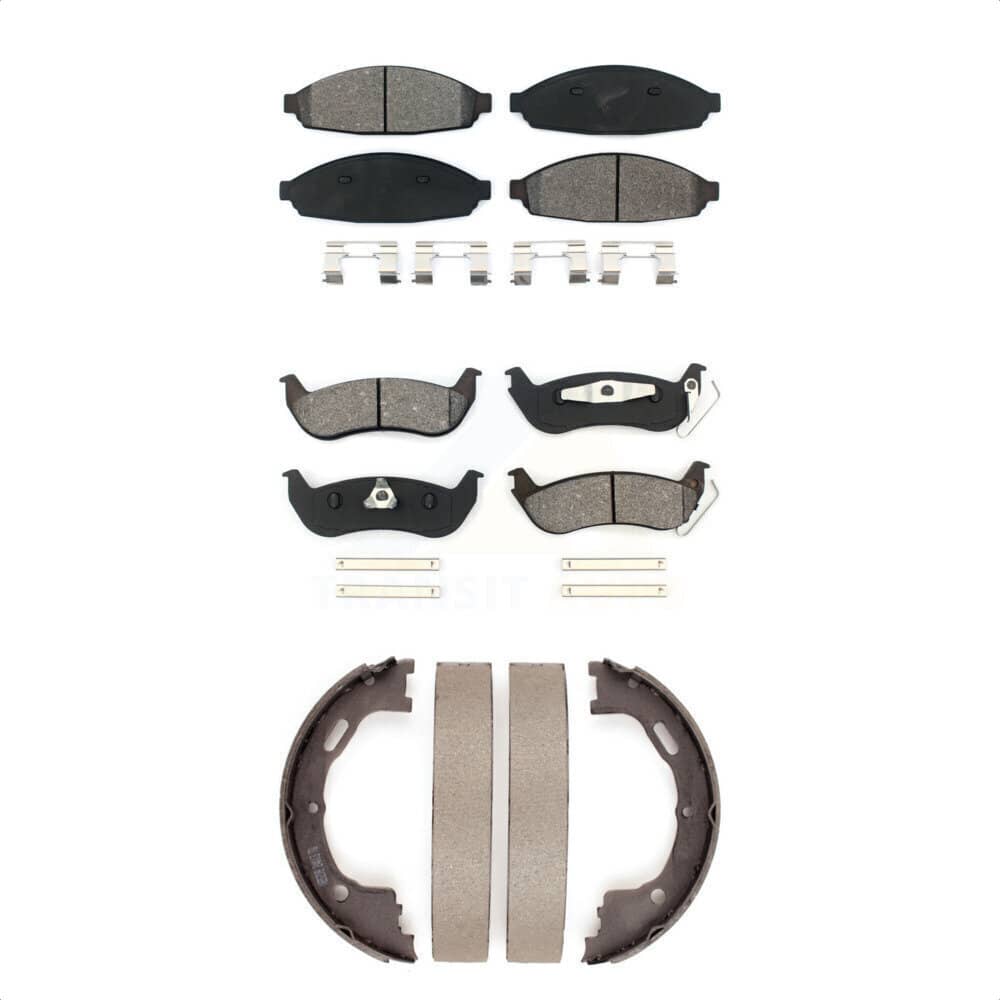 Transit Auto - KSN-100691 - Front and Rear Disc Brake Pad Kits