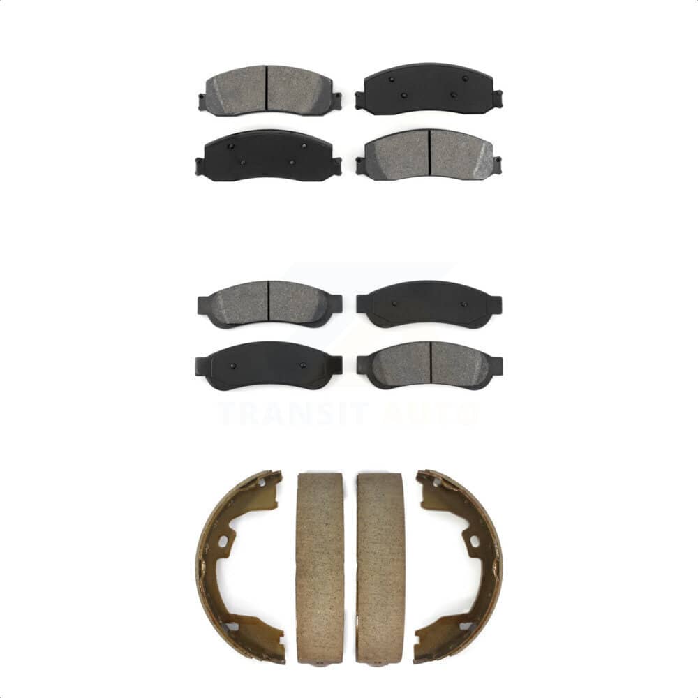 Transit Auto - KSN-100695 - Front and Rear Disc Brake Pad Kits