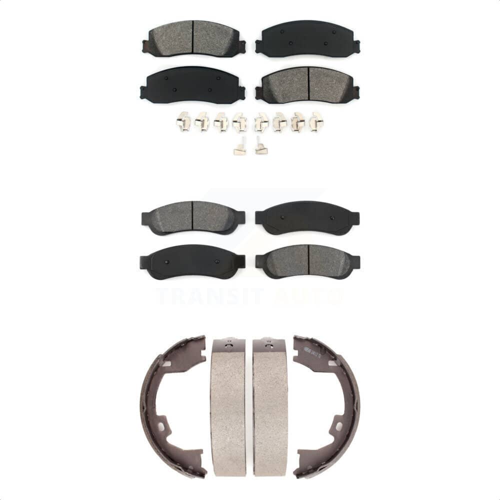 Transit Auto - KSN-100696 - Front and Rear Disc Brake Pad Kits