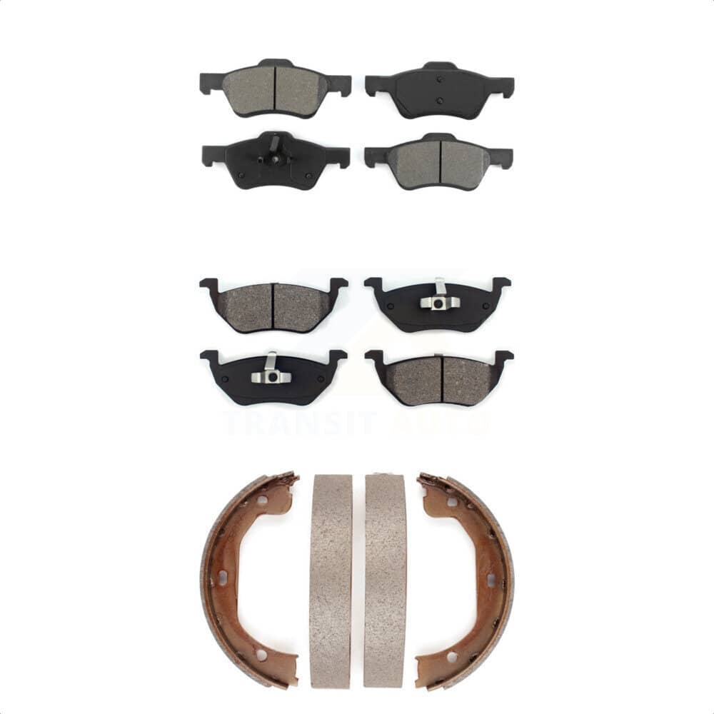Transit Auto - KSN-100700 - Front and Rear Disc Brake Pad Kits