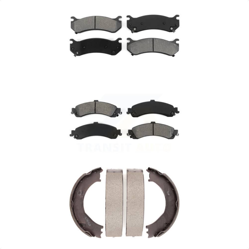 Transit Auto - KSN-100730 - Front and Rear Disc Brake Pad Kits