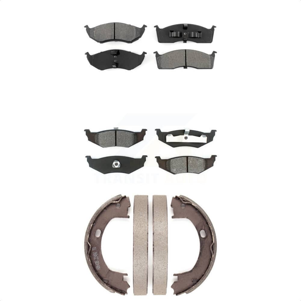 Transit Auto - KSN-100734 - Front and Rear Disc Brake Pad Kits