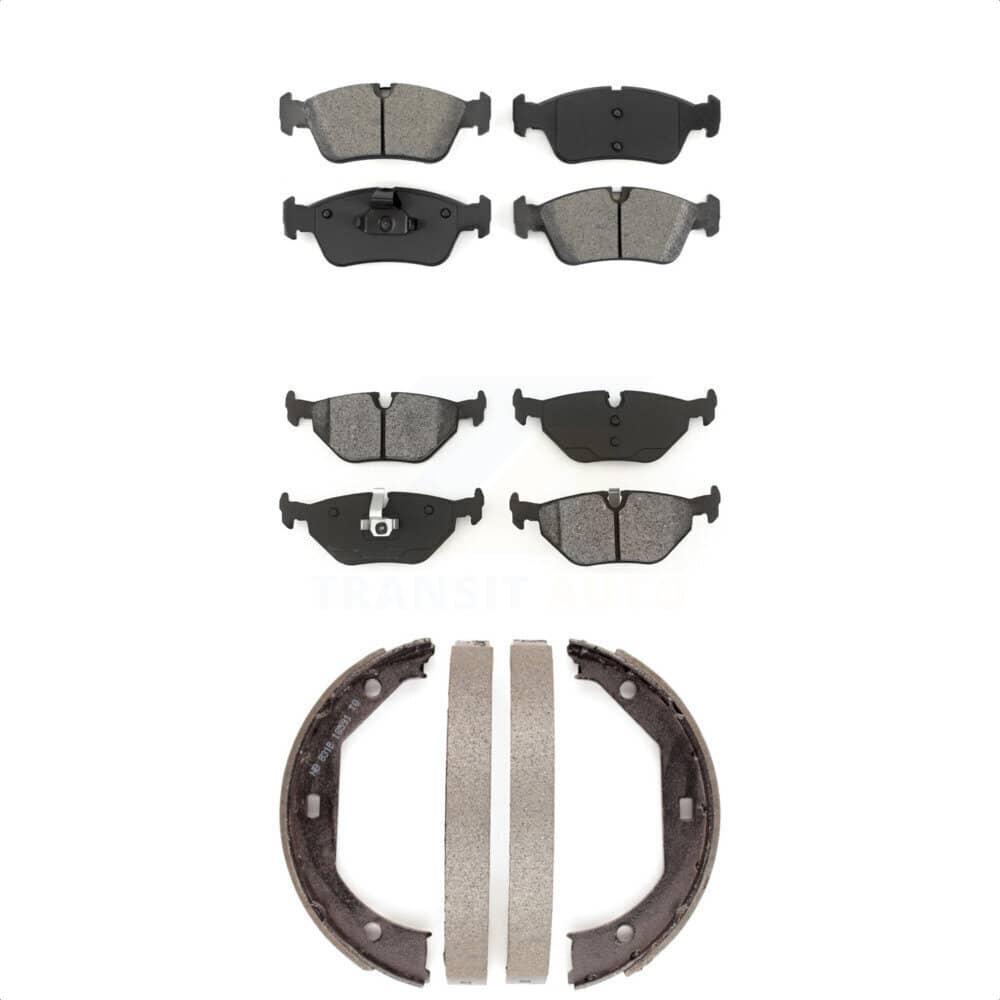 Transit Auto - KSN-100742 - Front and Rear Disc Brake Pad Kits