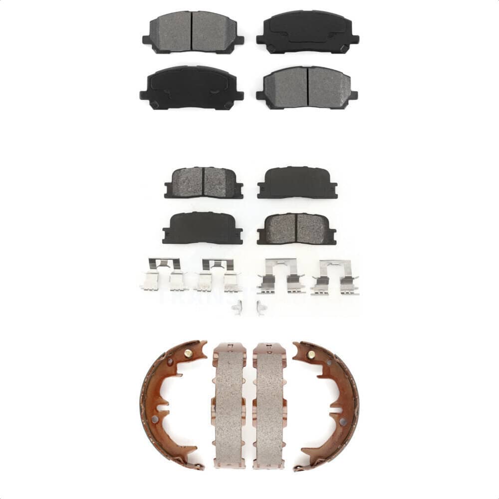 Transit Auto - KSN-100758 - Front and Rear Disc Brake Pad Kits