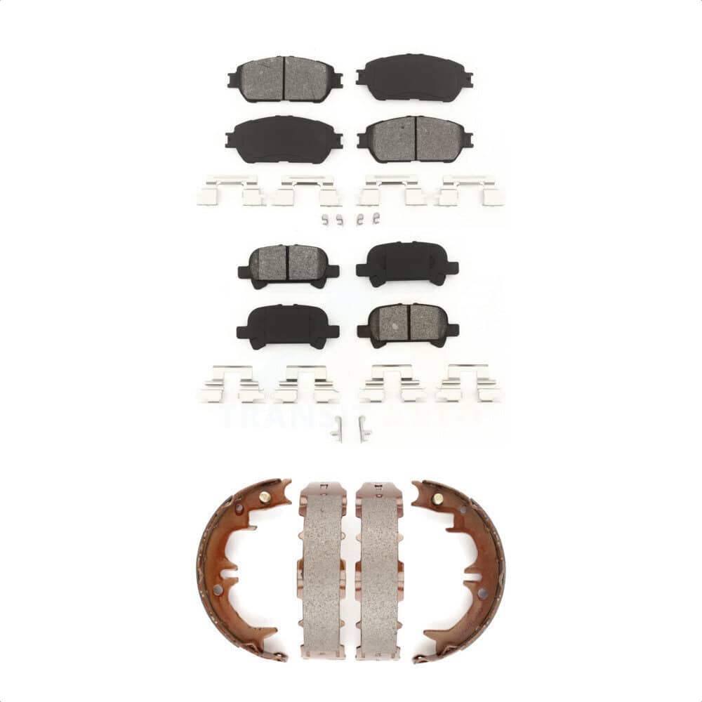 Transit Auto - KSN-100762 - Front and Rear Disc Brake Pad Kits