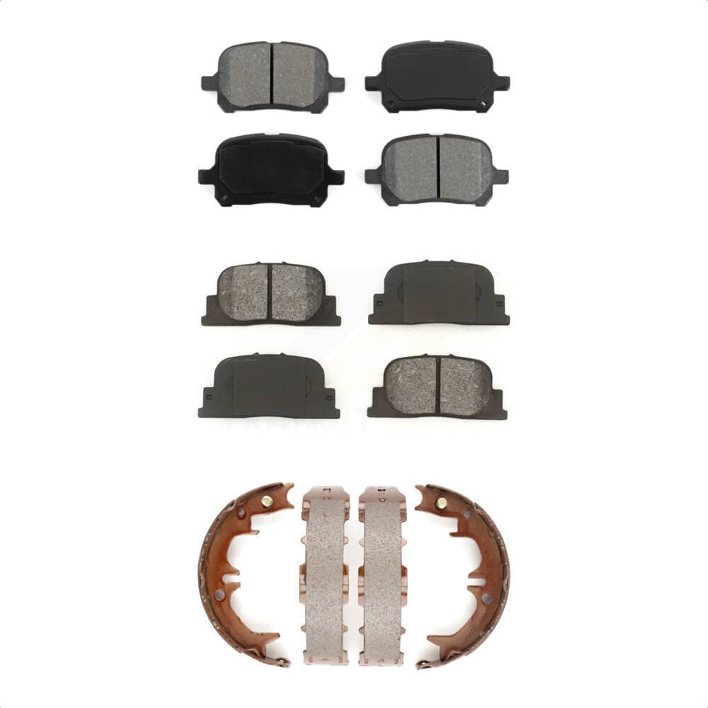 Transit Auto - KSN-100765 - Front and Rear Disc Brake Pad Kits