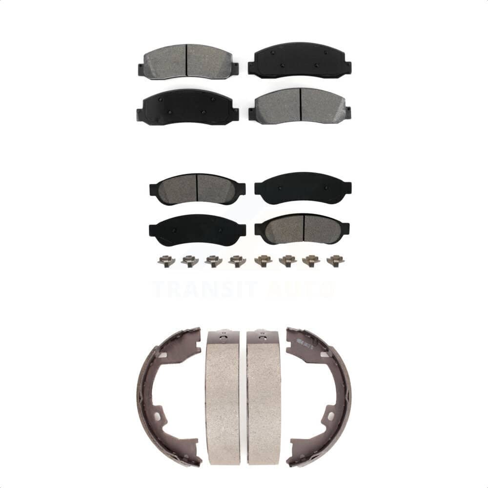 Transit Auto - KSN-100784 - Front and Rear Disc Brake Pad Kits