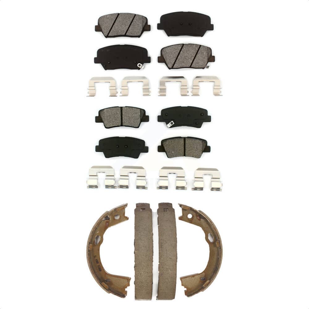 Transit Auto - KSN-100790 - Front and Rear Disc Brake Pad Kits