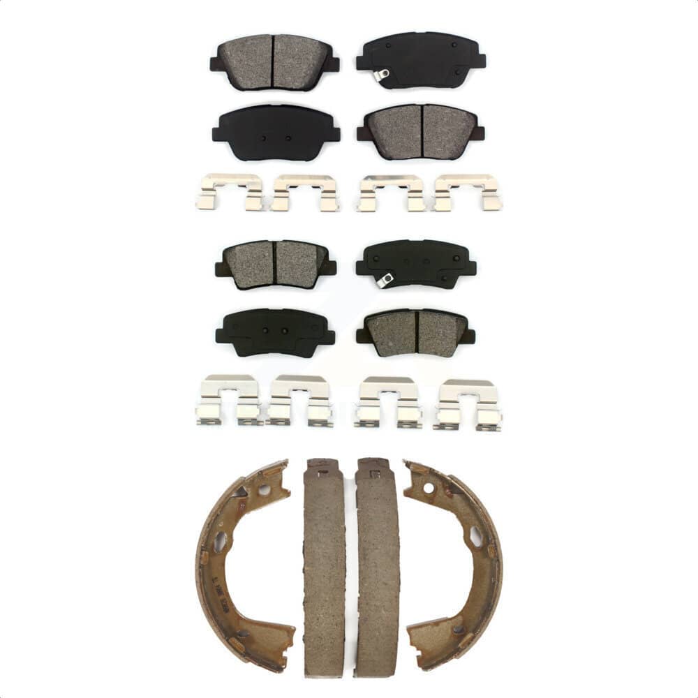 Transit Auto - KSN-100792 - Front and Rear Disc Brake Pad Kits