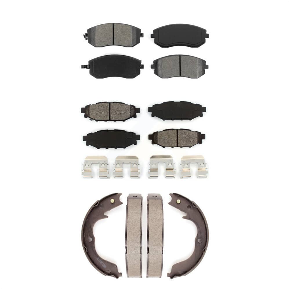 Transit Auto - KSN-100806 - Front and Rear Disc Brake Pad Kits