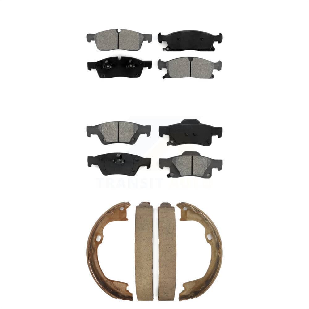 Transit Auto - KSN-100811 - Front and Rear Disc Brake Pad Kits