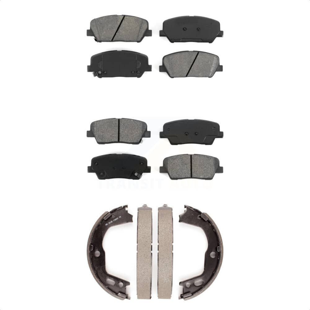 Transit Auto - KSN-100812 - Front and Rear Disc Brake Pad Kits