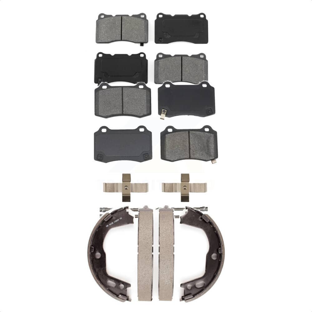 Transit Auto - KSN-100813 - Front and Rear Disc Brake Pad Kits