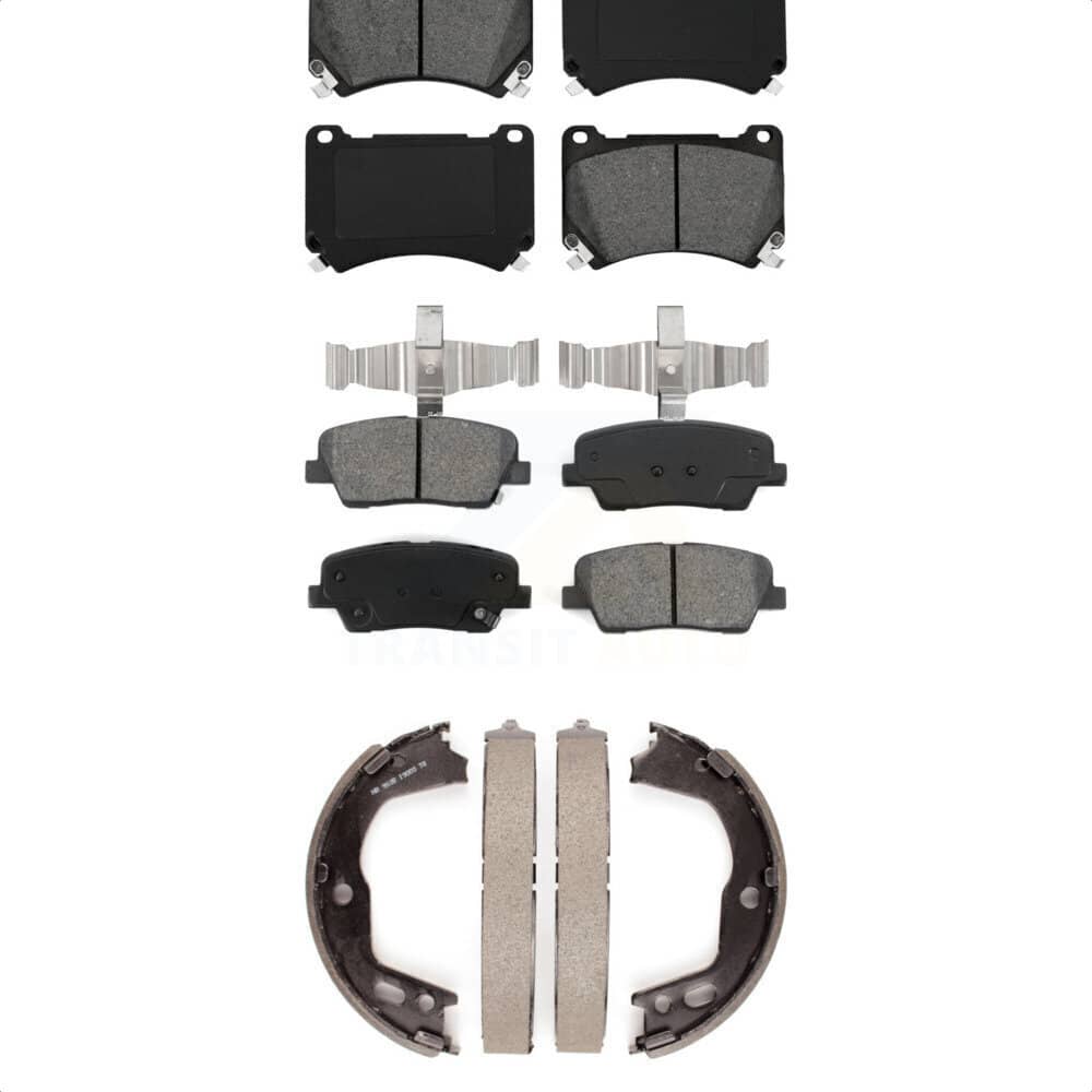 Transit Auto - KSN-100816 - Front and Rear Disc Brake Pad Kits