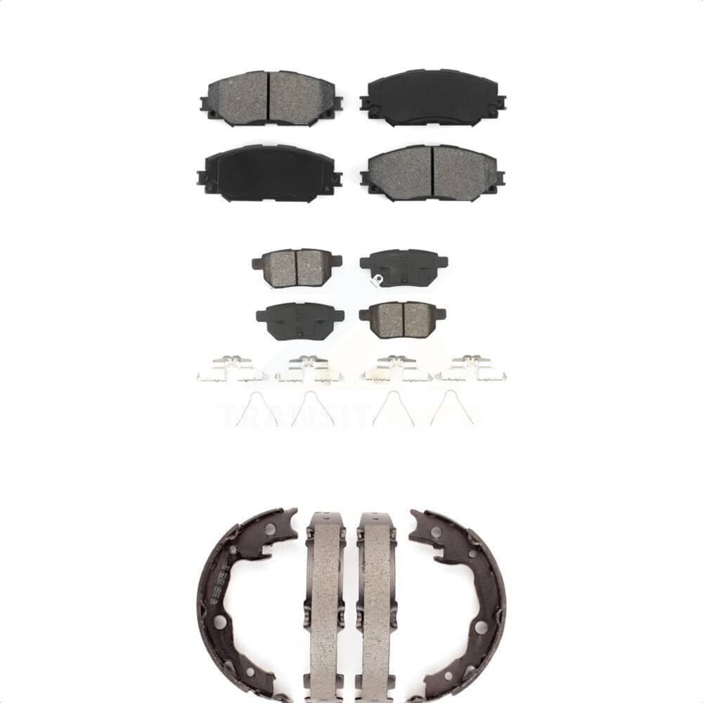 Transit Auto - KSN-100818 - Front and Rear Disc Brake Pad Kits