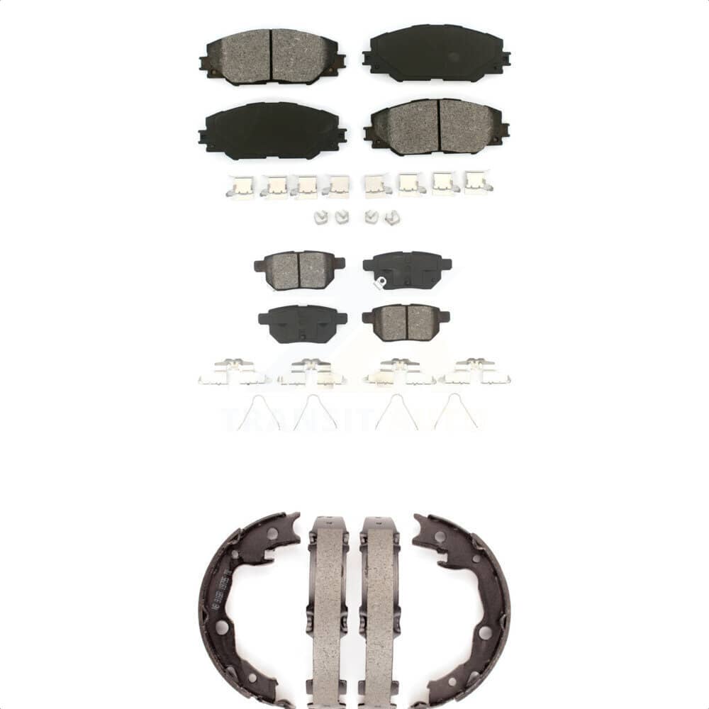 Transit Auto - KSN-100820 - Front and Rear Disc Brake Pad Kits