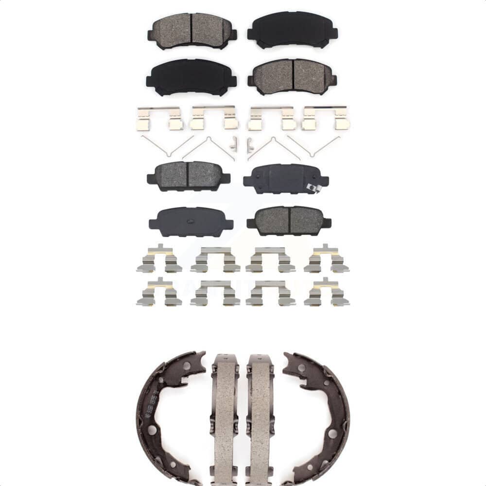 Transit Auto - KSN-100823 - Front and Rear Disc Brake Pad Kits