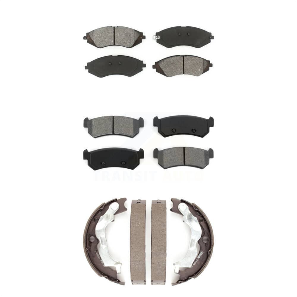 Transit Auto - KSN-100831 - Front and Rear Disc Brake Pad Kits