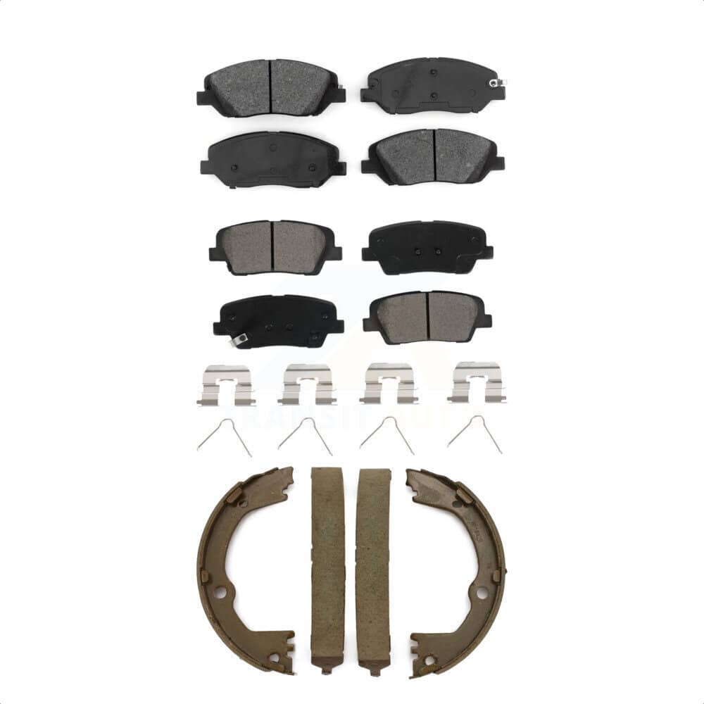 Transit Auto - KSN-100857 - Front and Rear Disc Brake Pad Kits
