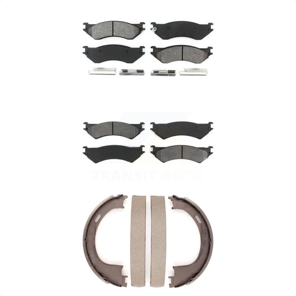 Transit Auto - KSN-100877 - Front and Rear Disc Brake Pad Kits