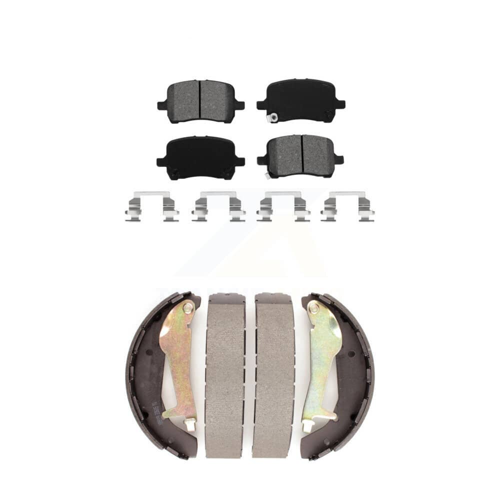 Transit Auto - KSN-100879 - Front and Rear Disc Brake Pad Kits