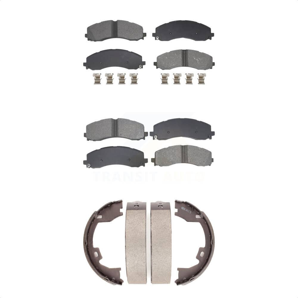 Transit Auto - KSN-100903 - Front and Rear Disc Brake Pad Kits