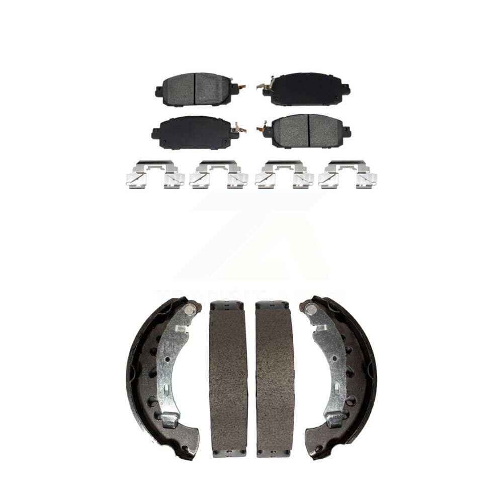 Transit Auto - KSN-100912 - Front and Rear Disc Brake Pad Kits