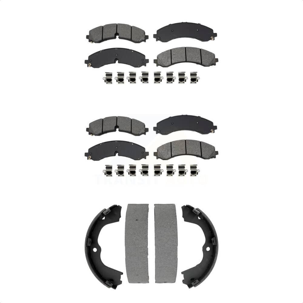 Transit Auto - KSN-100923 - Front and Rear Disc Brake Pad Kits