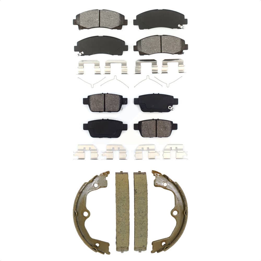 Transit Auto - KSN-100924 - Front and Rear Disc Brake Pad Kits