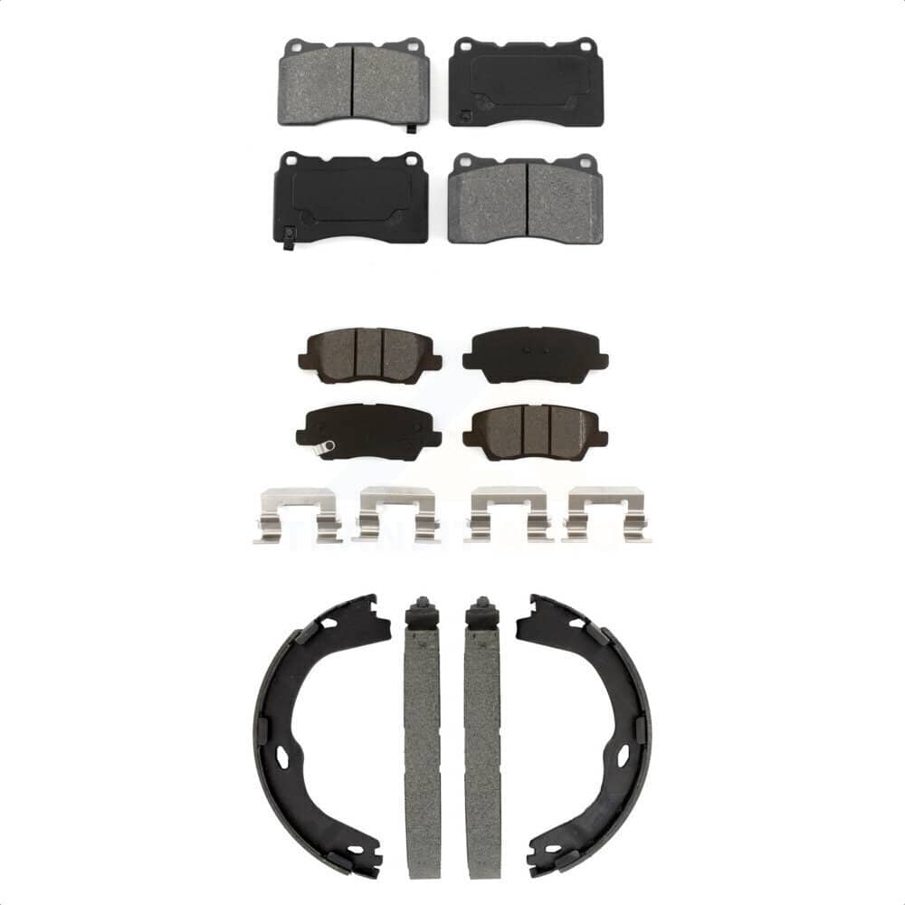 Transit Auto - KSN-100931 - Front and Rear Disc Brake Pad Kits
